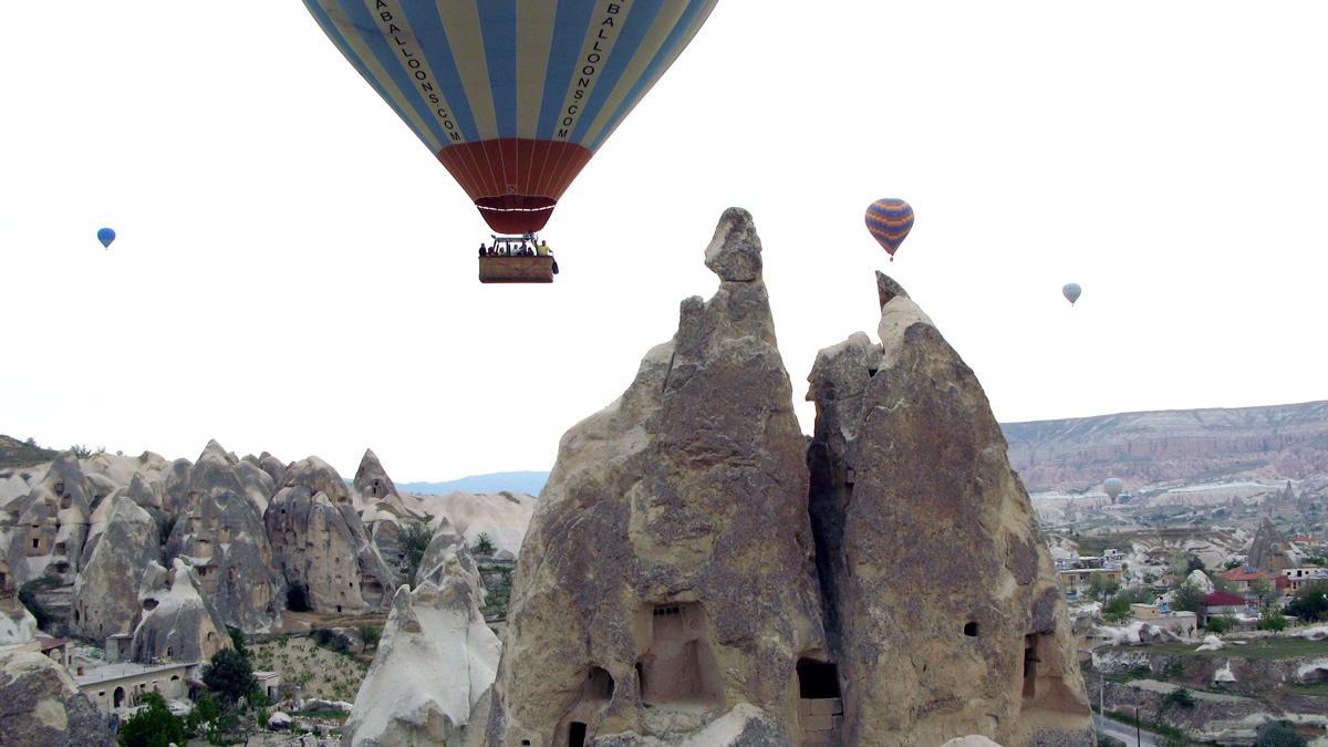 Hot Air Balloon over Cappadocia