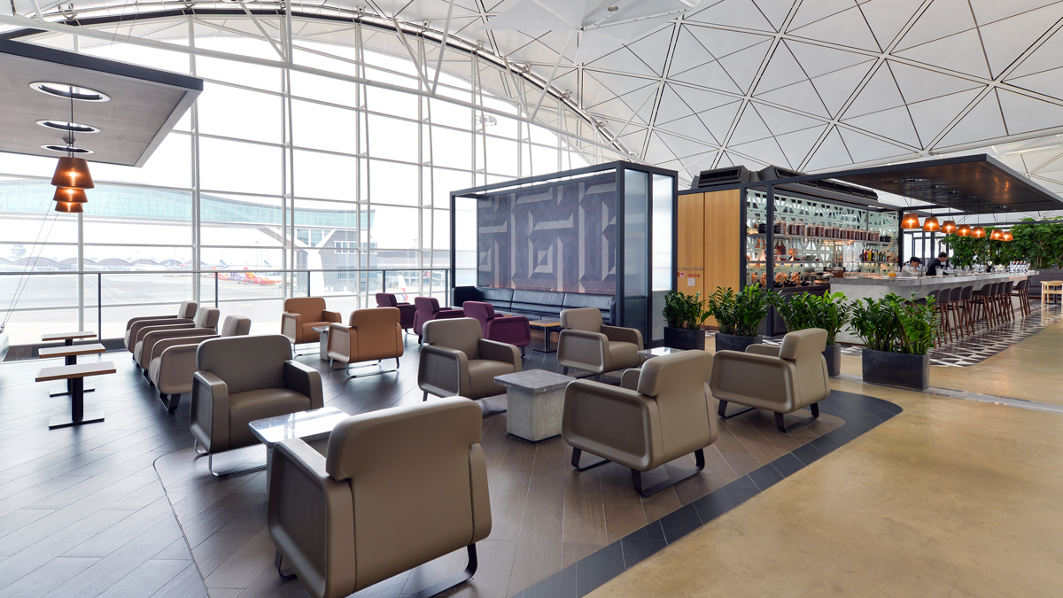 Qantas Hong Kong Lounge