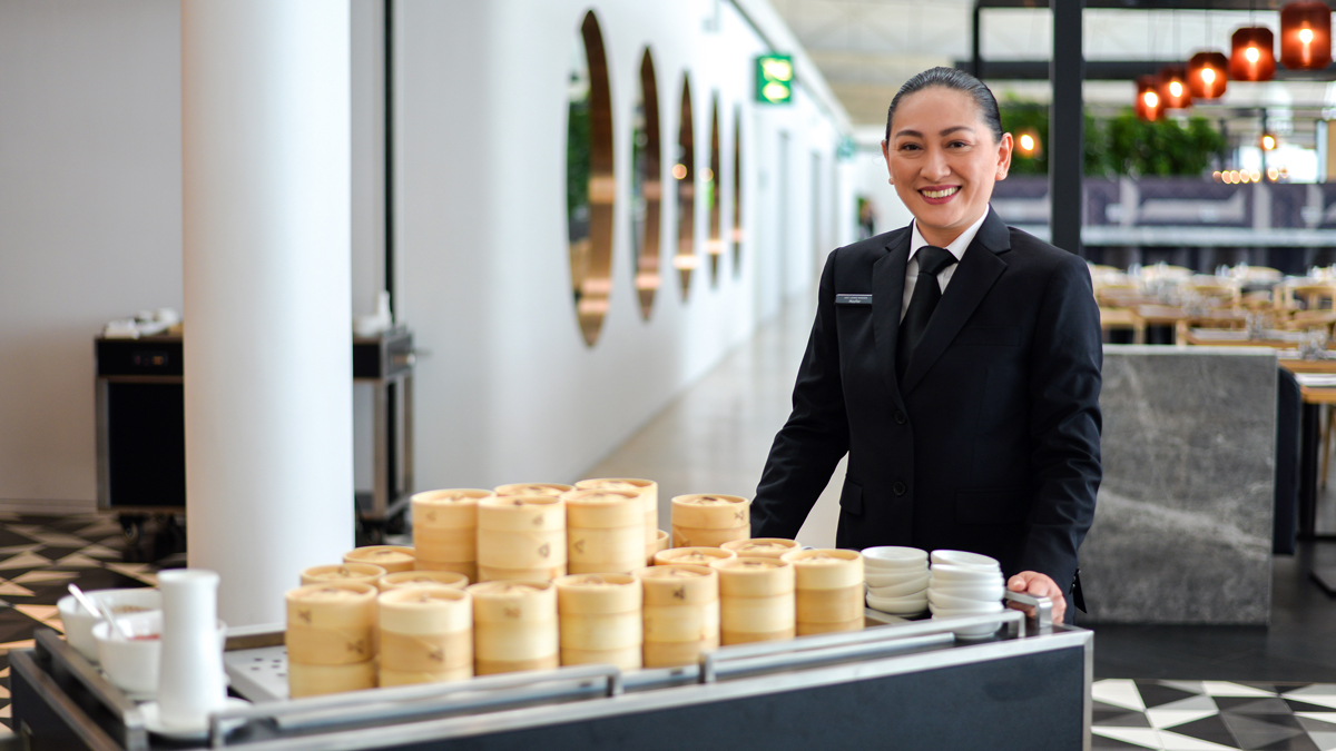 Qantas Hong Kong Lounge