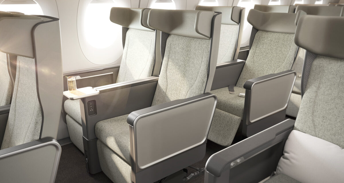QANTAS: Reveals the rest of A350 Project Sunrise cabins – Premium Economy & ‘Wellbeing’