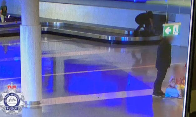CANBERRA AIRPORT: Baggage carousel ride gets man arrested by Australian Federal Police