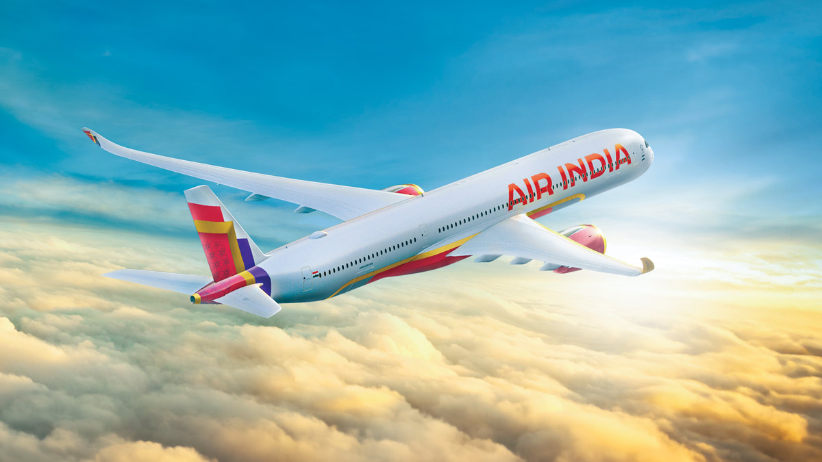 Air India new aircraft livery