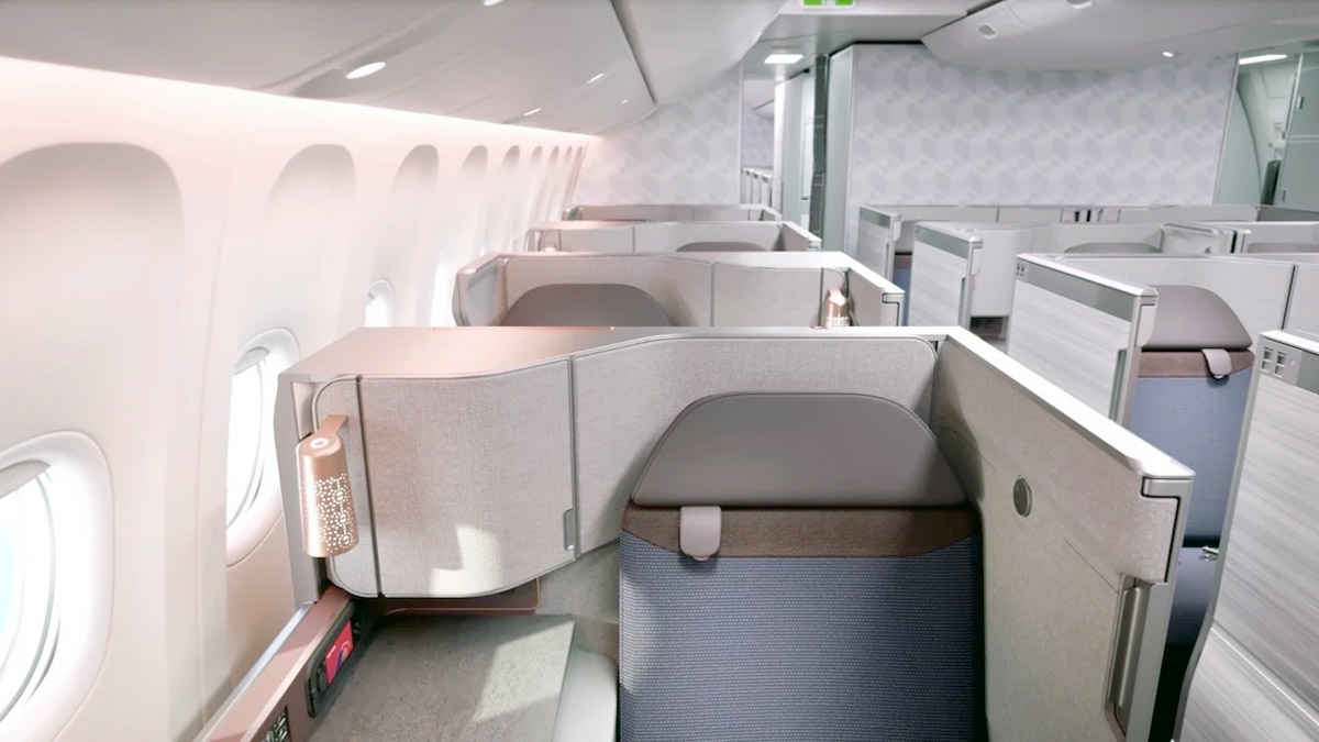Air India new Business Class cabin