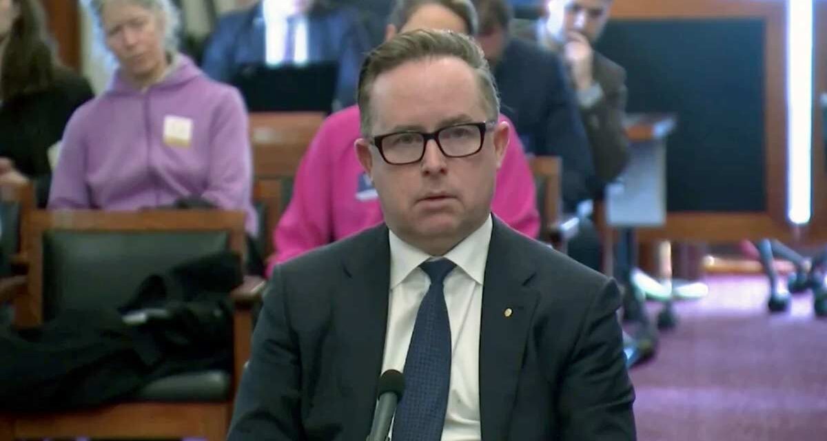 QANTAS: Alan Joyce reveals more than AU$100 million in flight credits than previously revealed.