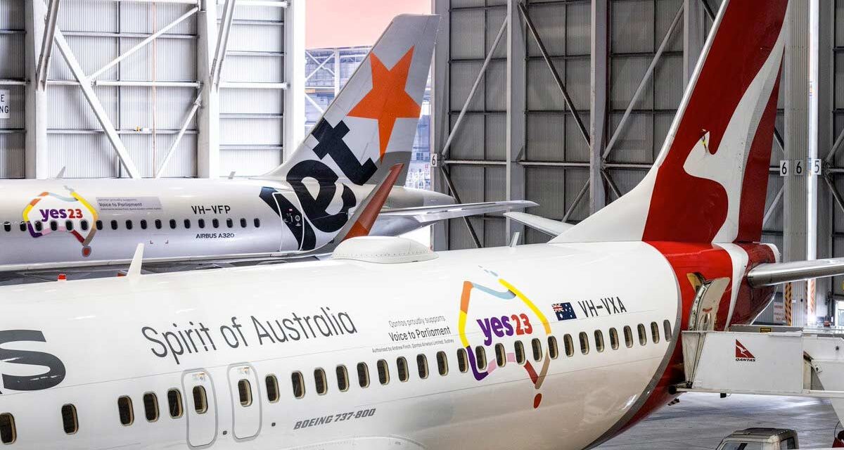 QANTAS: Commits to supporting ‘yes’ vote for constitutional change to include an Indigenous Voice to Parliament