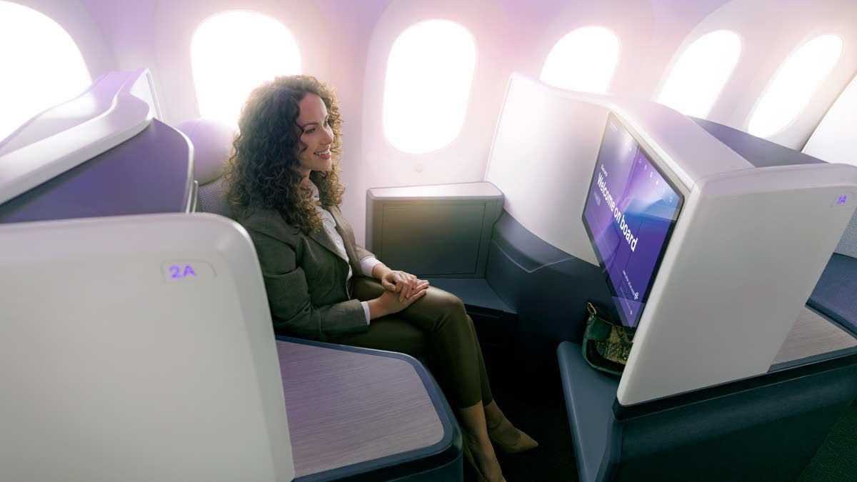 Air New Zealand new business class on the Boeing 787 Dreamliner [Air NZ]