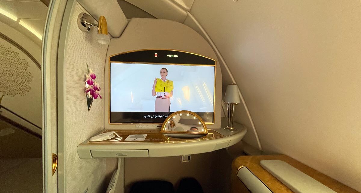 EMIRATES: A380s into the 2040s. First Class upgrade?