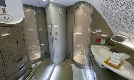 EMIRATES: Talk of First Class private suites with en suite bathrooms