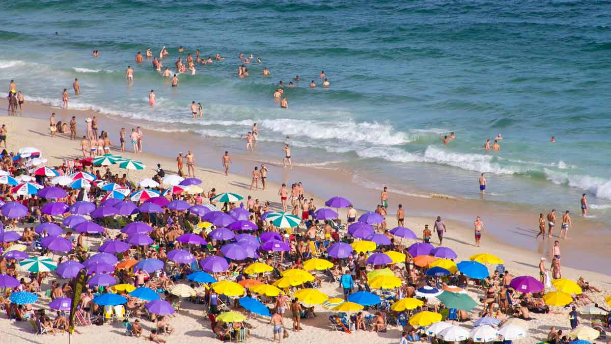 Ipanema Beach, Rio de Janeiro, Brazil