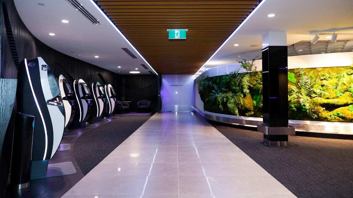 Auckland Airports re-opened and re-designed Premium Check-in area {Air NZ]