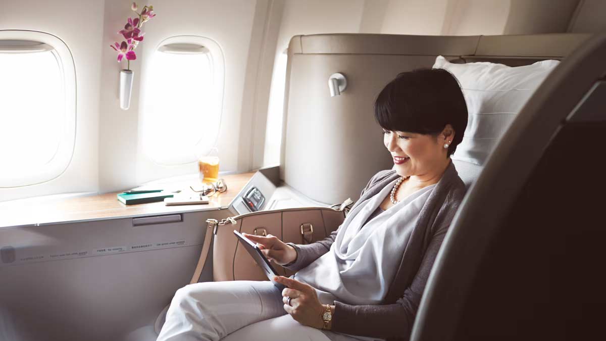 Cathay Pacific First Class open suites [Cathay Pacific]