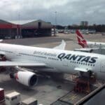 SYDNEY AIRPORT: Qantas aircraft involved in near miss