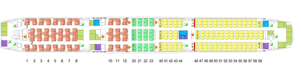 Qantas 787-9 Dreamliner Seating Plan [Qantas]
