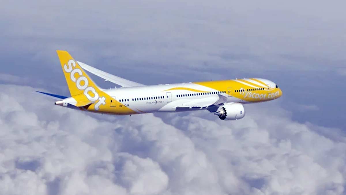 Scoot Airlines, the low cost division of Singapore Airlines, Boeing 787 Dreamliner [Scoot]