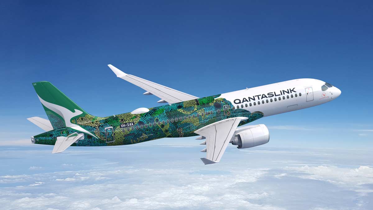 Qantas Art Series A220-300 render [Qantas]