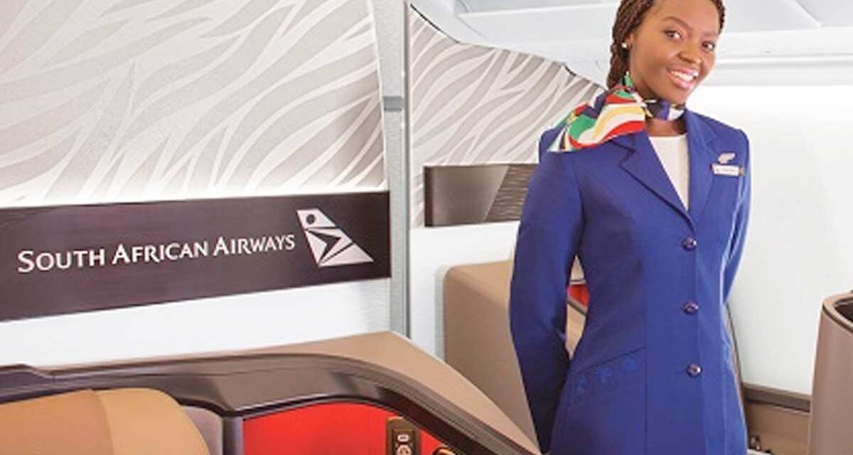 SOUTH AFRICAN AIRWAYS: Direct Perth to Johannesburg flights return 28 April 2024