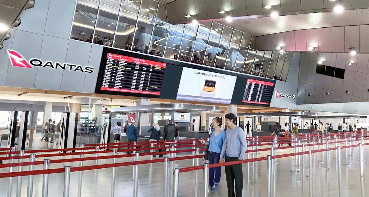 MELBOURNE AIRPORT/QANTAS: Domestic security screening upgrade – leave laptop in bag