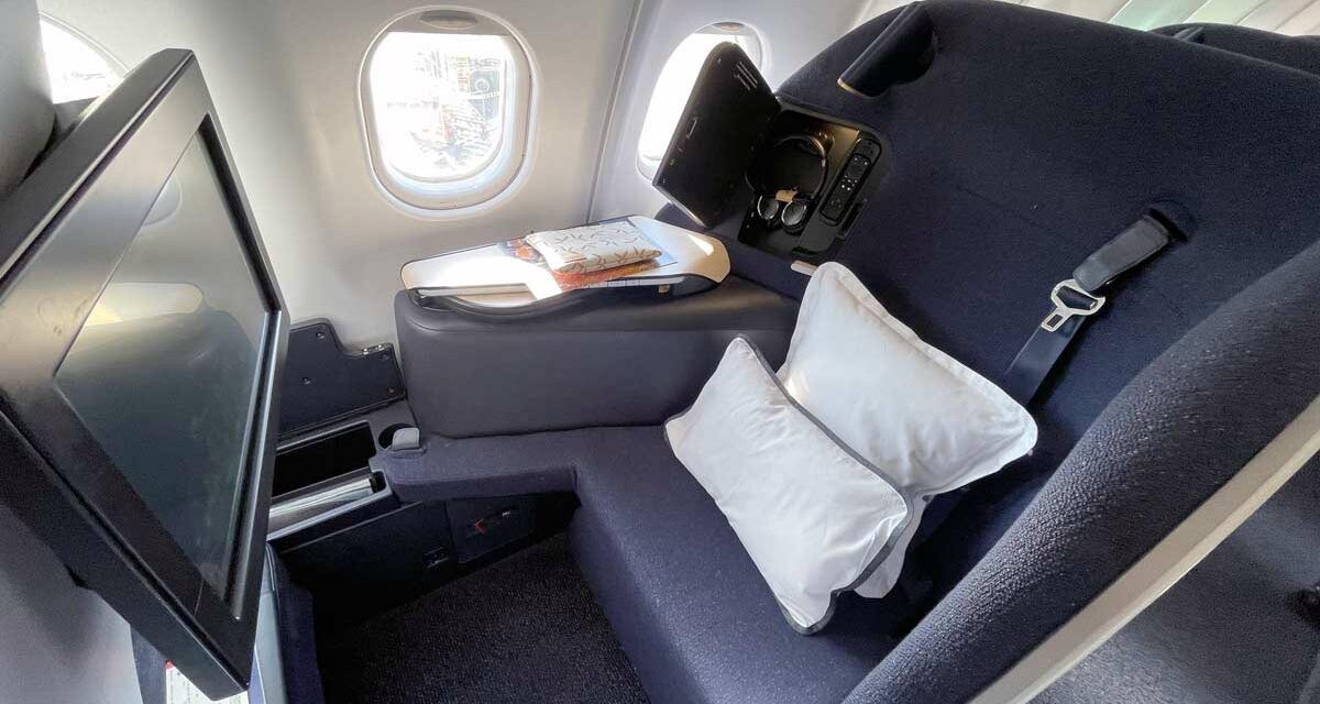FIRST IMPRESSIONS: Non-reclining Business Class seat on Qantas wet-leased Finnair A330