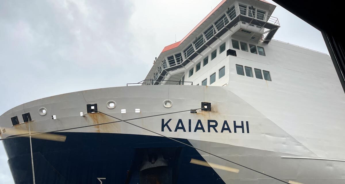 TRIP REPORT: Interislander ferry between Wellington and Picton, New Zealand