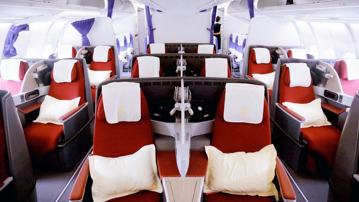 a close-up of a plane