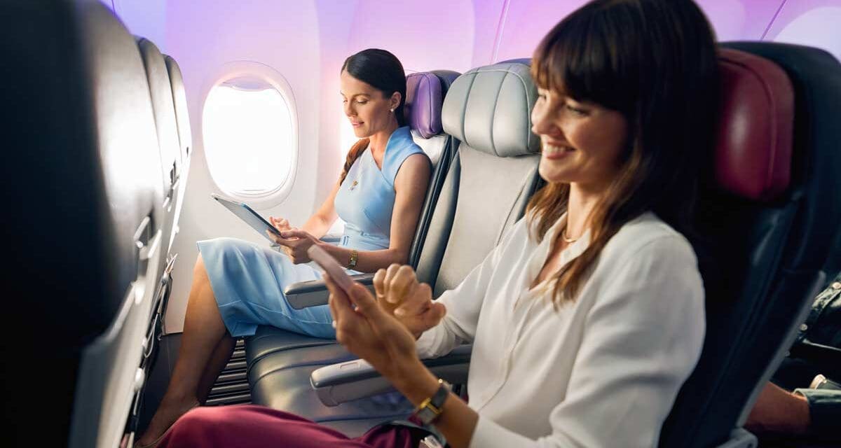 VIRGIN AUSTRALIA: Neighbour-free seating — bid for an empty seat beside you