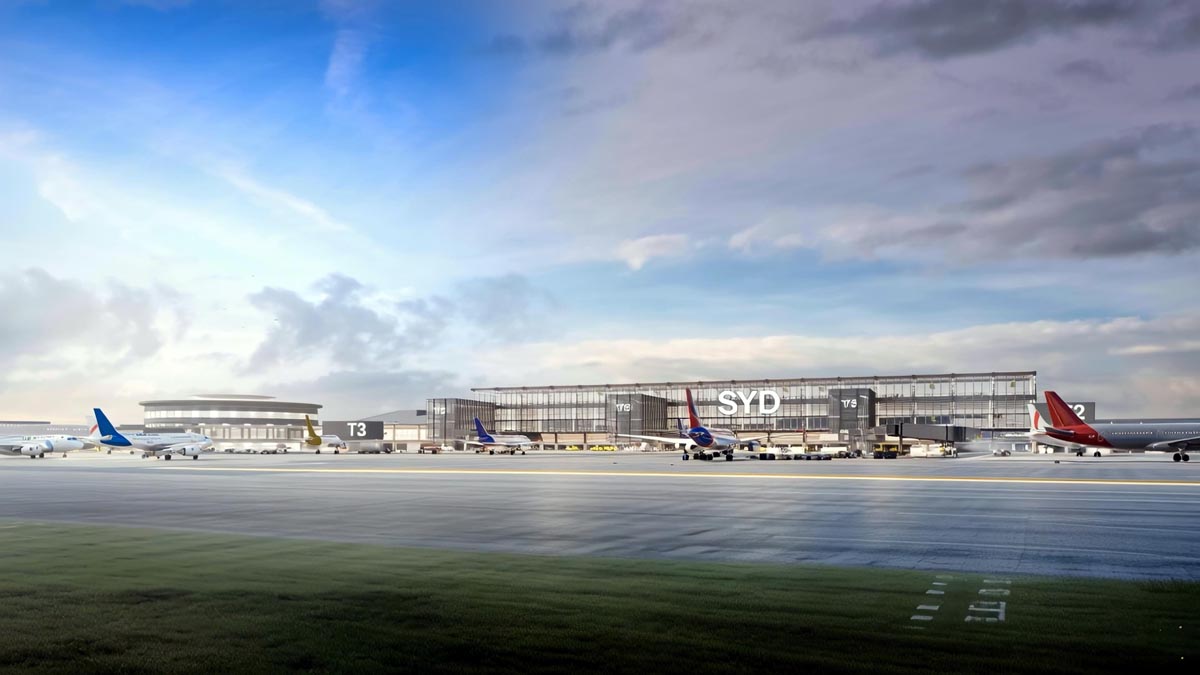 a plane on the runway
