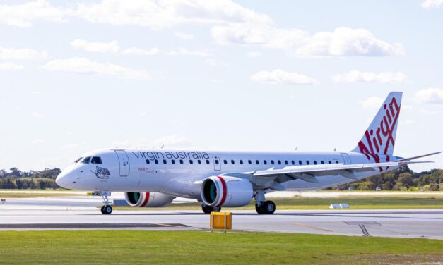 VIRGIN AUSTRALIA: First of Fokker replacement — Embraer E190-E2s arrives in Perth