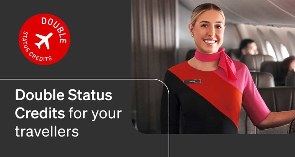 QANTAS: Surprise Business Rewards Double Status Credits promotion