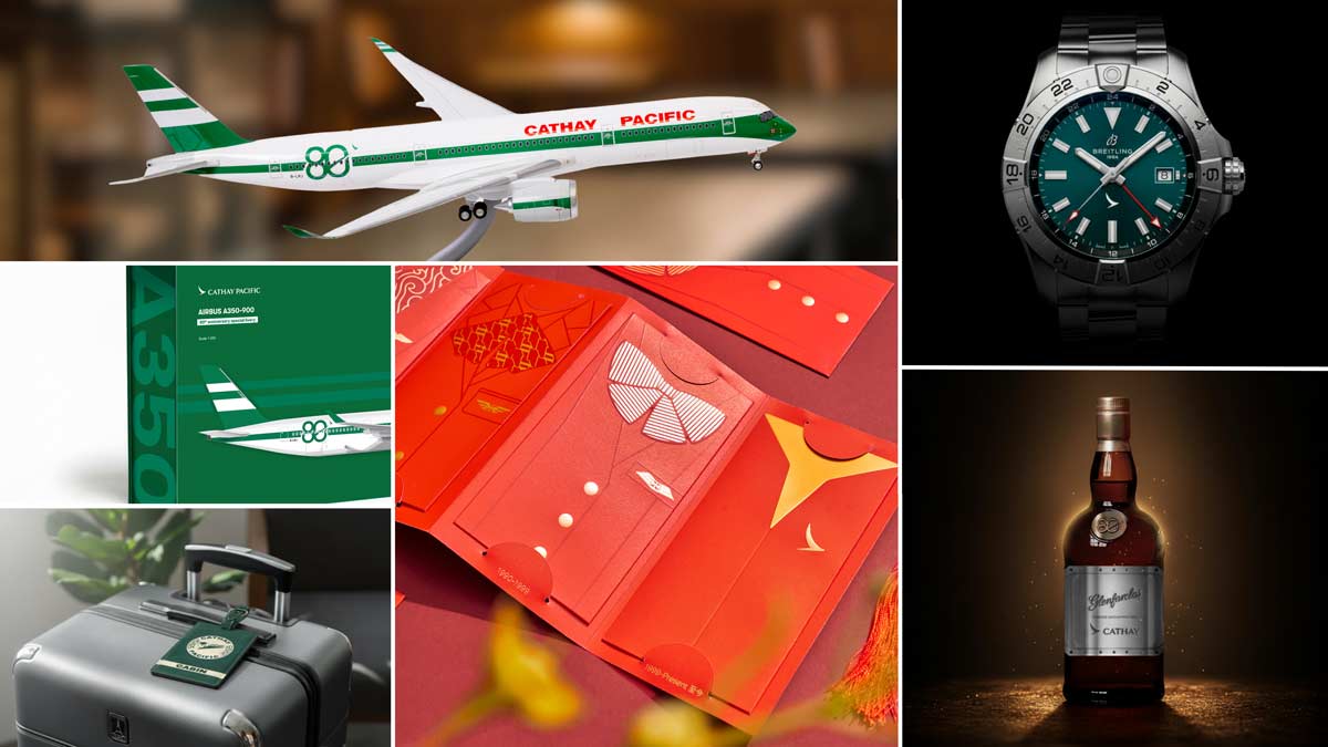 a collage of different images of airplanes and red envelopes