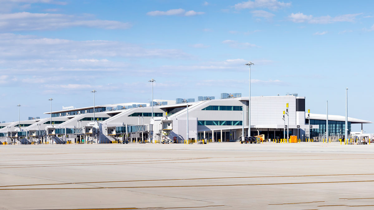 a large building with many windows