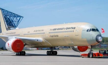 QANTAS: First Project Sunrise A350-100ULR jet rolls out