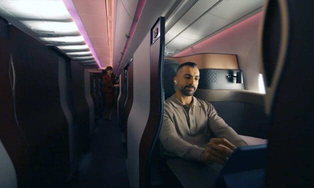 QATAR AIRWAYS: takes Qsuites to Auckland, New Zealand, via Melbourne and Brisbane. New way to cross the Tasman